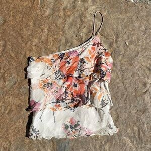 One Shoulder Abercrombie Top